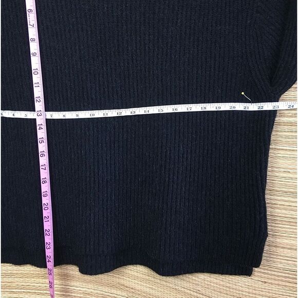 AllSaints Faye Crew Neck Wool & Cashmere Blend Ribbed Knit Jumper Sweater Sz XS - Picture 12 of 12